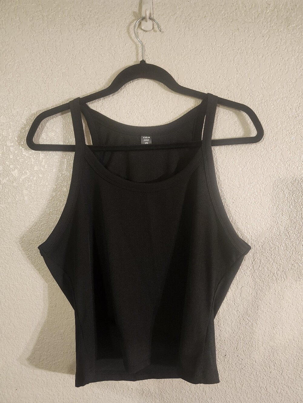 🖤🩶🍦NWOT Shein Curve "BUNDLE of 3 Tanks - Black🖤 Gray🩶 & Cream🍦Size: 1XL" - Picture 2 of 13